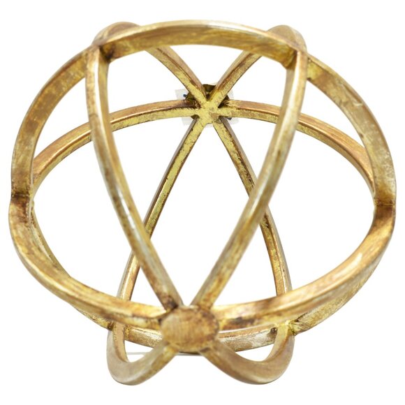 Adam & Friends Home Decor Metal Galena Atomic Ball Sculpture | 1-Piece - Picture 4 of 7